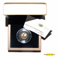 Gold Proof 1/4 Sovereign
